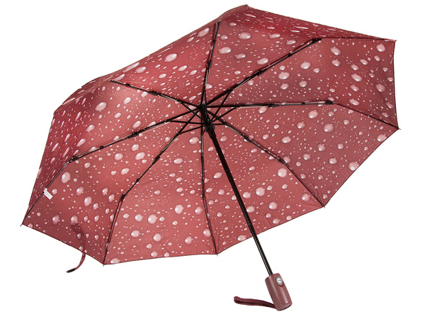 Umbrella folding umbrella automatic women's fibre