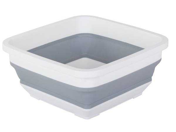 Universal folding silicone bowl