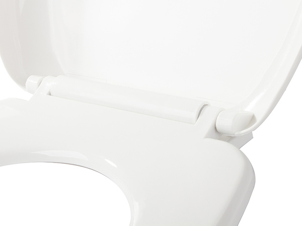 Universal free-floating toilet seat