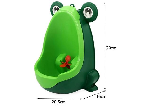 Urinal for boy child wall mounted potty frog