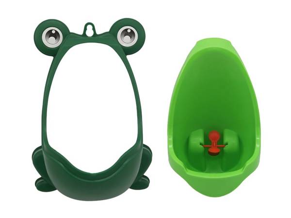 Urinal for boy child wall mounted potty frog