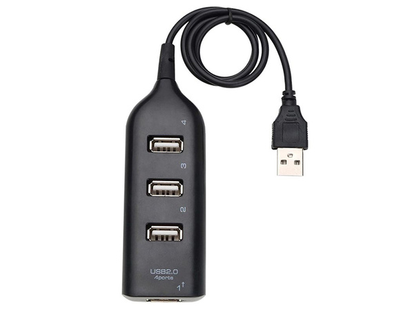 Usb hub 4 port splitter usb 2.0 splitter