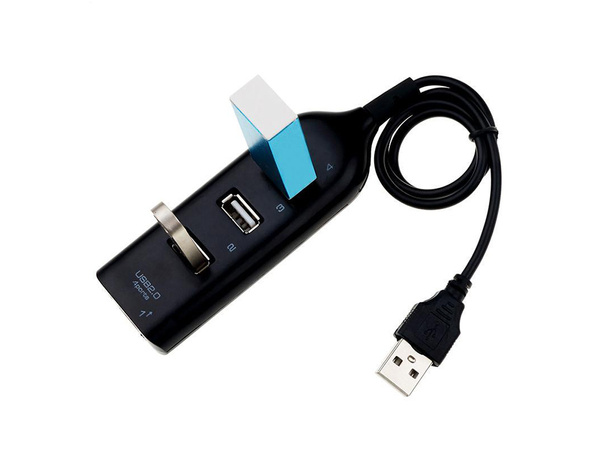 Usb hub 4 port splitter usb 2.0 splitter