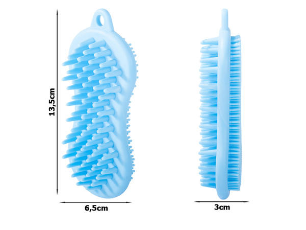 Washer sponge brush for head and body massage