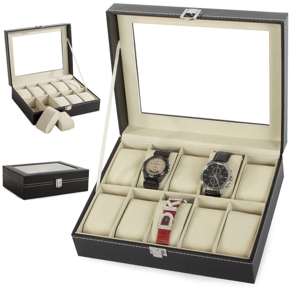 Watch casket organiser box case 10