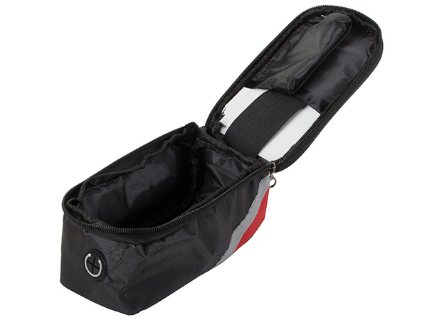 Waterproof bicycle bag pannier phone holder pouch case