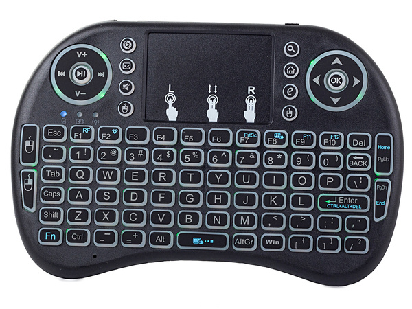 Wireless keypad mini illuminated tv led