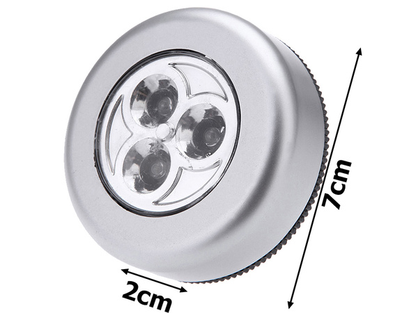 Wireless stick touch 3 led for cabinet