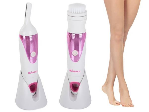 Women's body depilator nose trimmer 5in1