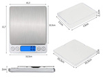 2kg lcd digital 0.1g precision grammer weights