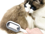 3-in-1 silicone dog hair brushing brush for cats washing hair collection