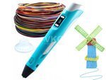 3d pen printer set pla cartridges 12v power