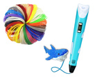 3d pen printer set refills pla colours