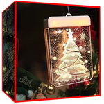 3d stained glass window decoration christmas lights