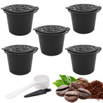 5 x reusable nespresso coffee capsules