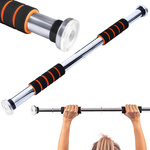 Adjustable steel pull-up bar