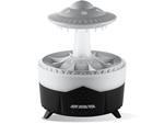 Air humidifier fragrance diffuser led lamp in the shape of an ufo with remote control