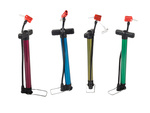 Aluminium bicycle foot pump with hose light hand pump