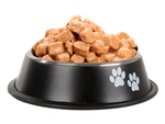 Anti-slip metal dog bowl large 1l