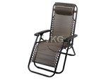 BEACH / GARDEN CHAIR SUNBED STRENGTHENED FOLDING GRAVITY