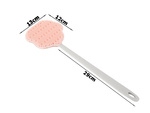 Back body brush with handle silicone washer sponge