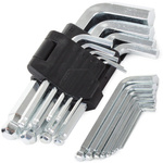 Ball imbus wrenches 9-piece set 1,5-10