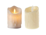 Battery candle led candle moving flame wax