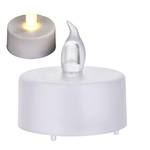 Battery operated led candle for candlestick decoration for wreath flame effect