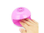 Battery-powered portable nail dryer handy