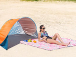 Beach tent self folding uv screen large for the beach pop-up cover