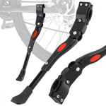 Bicycle adjustable side support foot