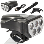 Bicycle front light 5 led usb for bicycle
