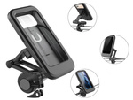 Bicycle phone holder waterproof lockable rotatable 360