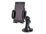 Car holder adjustable for phone gps windshield