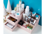 Casket cosmetics organiser jewellery container with two drawers