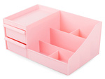 Casket cosmetics organiser with drawers