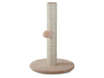 Cat scratcher cat post ball toy