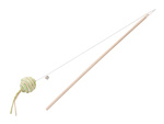 Cat toy fishing rod ball rattle play toy