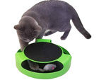 Cat toy mouse wheel scratcher mouse