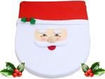 Christmas bathroom set michael rug toilet seat cover