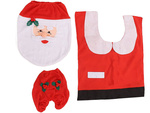 Christmas bathroom set michael rug toilet seat cover