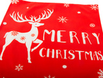 Christmas cushion cover 45x45 for christmas christmas reindeer red