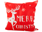 Christmas cushion cover 45x45 for christmas christmas reindeer red