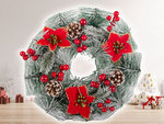 Christmas decorative garland wall decoration door decoration christmas decorations