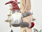 Christmas gnome gnome curtain hook-and-loop fastener