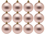 Christmas tree baubles 30pcs golden brilliant blinger matte