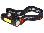 Cob 4in1 headlamp headlamp with magnese