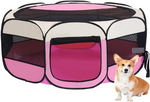 Collapsible dog pen pet bed cat cage large kennel lightweight