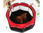 Collapsible dog pen pet bed cat cage large kennel lightweight