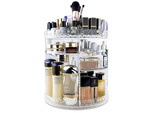 Cosmetics jewellery organiser rotatable 360